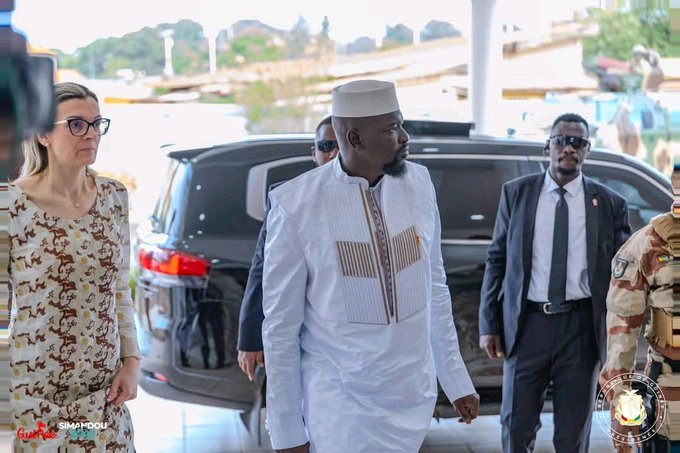 Guinea’s President Mamadi Doumbouya visits Rwanda