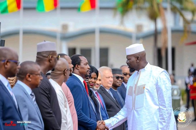 Guinea’s President Mamadi Doumbouya visits Rwanda