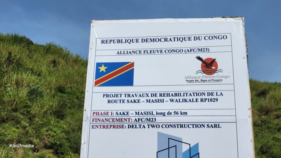 Rwandan company to build 56km Sake–Masisi road in AFC/M23 controlled territory
