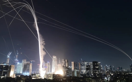 Iran sends new missile barrage at Israel, Israel renews Iran attacks