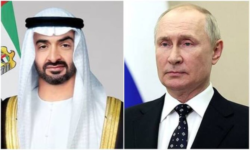 UAE president, Russia’s Putin discuss Iran-Israel conflict