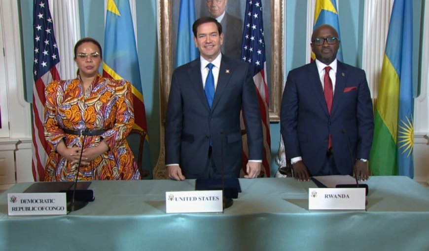 Draft Rwanda-DR Congo peace deal reached at Washington talks