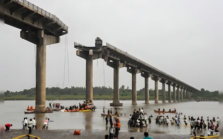 Bridge collapse in India kills 15