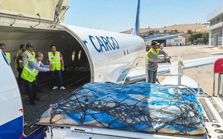 Rwanda sends largest humanitarian aid shipment yet to Gaza