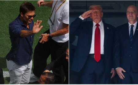 Infantino, Trump, and Brady among VIPs at Chelsea-PSG title clash