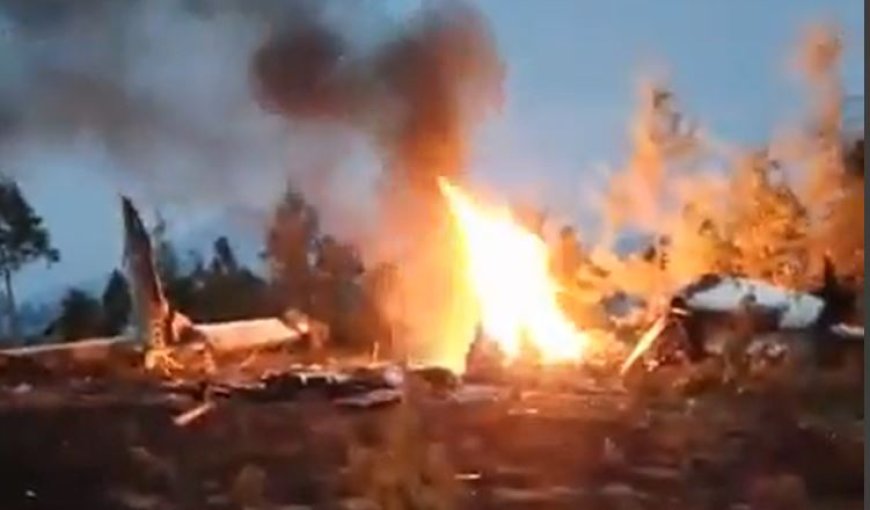 FARDC shoots down civilian Plane, Claims Airspace Intrusion