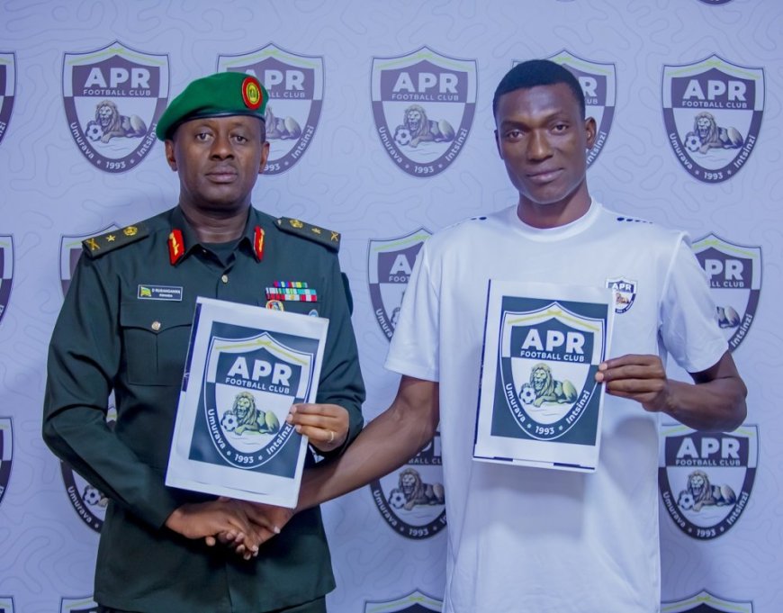 APR FC unveils Uganda midfielder Ronald Ssekiganda on two-year deal