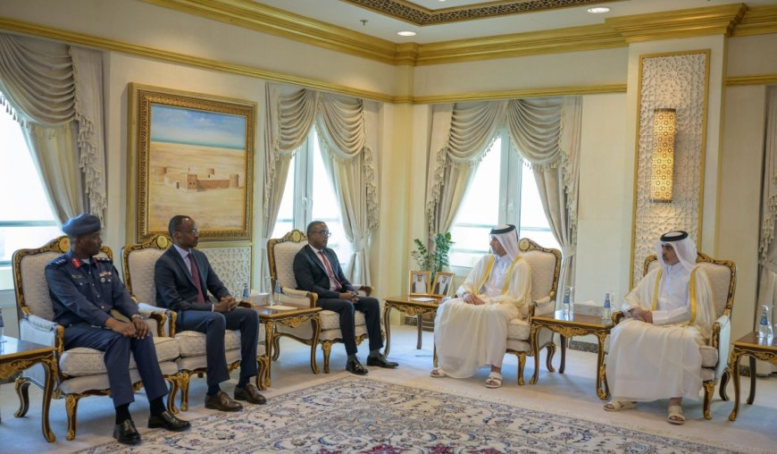 Minister Biruta meets Qatar official amid Kinshasa-AFC/M23 talks