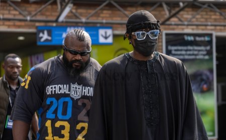 Kizz Daniel in town for Giants of Africa concert