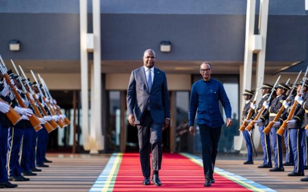 Kagame bids farewell to Mozambique’s Chapo after two-day visit
