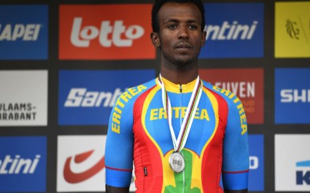 Biniam Girmay to represent Eritrea at Kigali World Championships