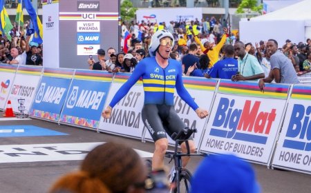 Sweden’s Söderqvist strikes first gold in U23 men’s world time trial