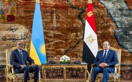 Kagame, Egypt's Al-Sisi hold bilateral talks in Cairo
