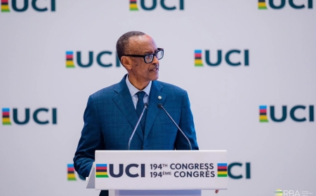 Kagame Opens UCI congress in Kigali