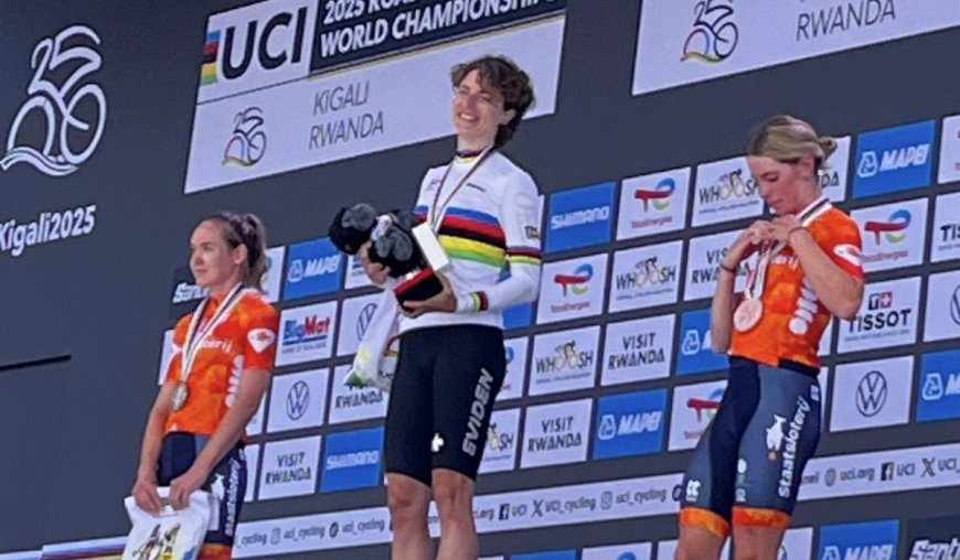 Marlen Reusser claims Women’s UCI Elite ITT title, Rwanda's Nirere finishes 27th