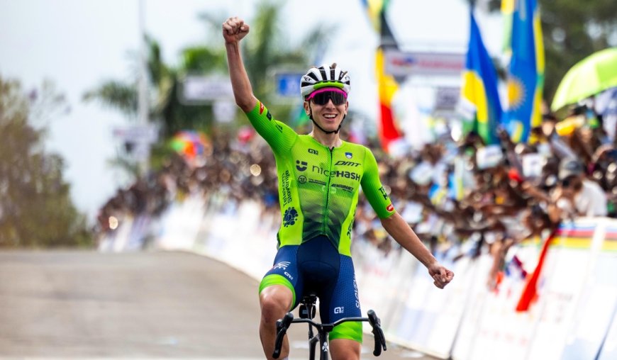 Tadej Pogačar retains World Championship title in Kigali