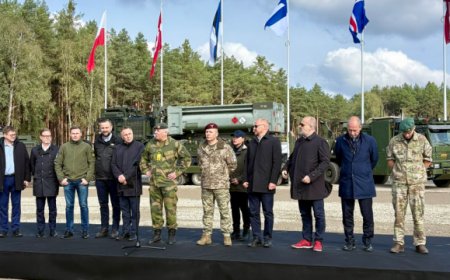 Large training center for Ukrainian troops opens in Poland