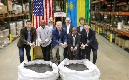 First shipment of tungsten from Rwanda arrives in United States Of America