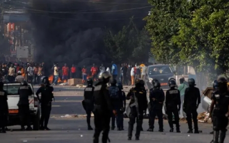 Clashes with security forces in Cameroon kill 4 protesters ahead of election results