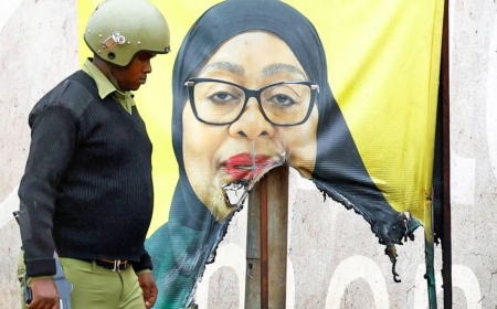 Election protesters defy army chief in third day of Tanzania unrest