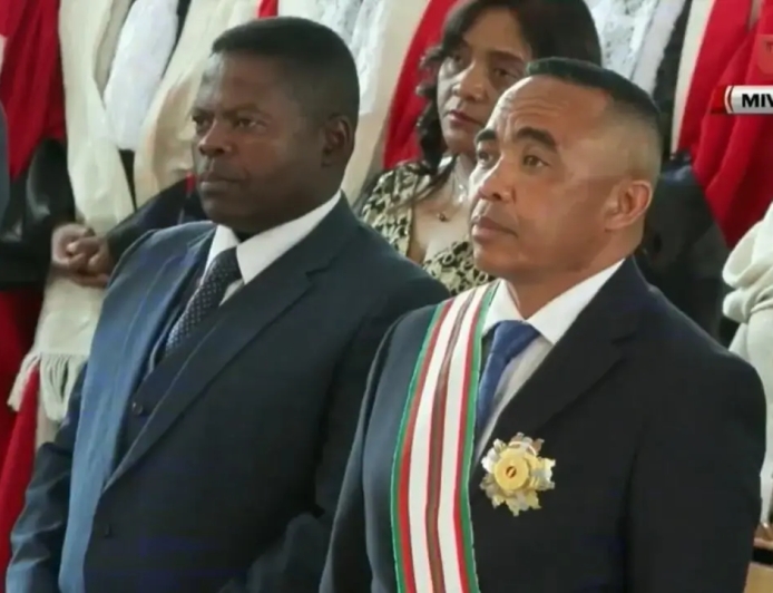 Madagascar coup leader Michael Randrianirina sworn in as president