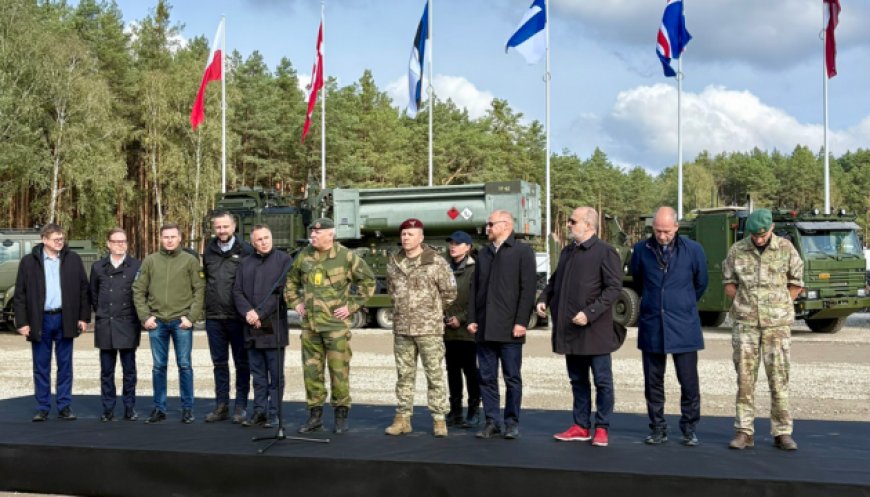 Large training center for Ukrainian troops opens in Poland