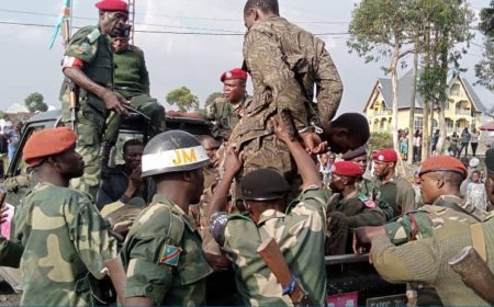 Nine senior Congolese Army Officers Arrested Over Theft of Military Food Supplies