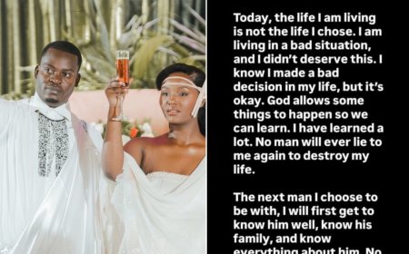 Gospel singer Vestine Ishimwe opens up about regretting her marriage to Idrissa Jean luc Ouédraogo