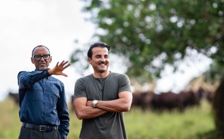 Kagame gifts Inyambo cows to Emir of Qatar