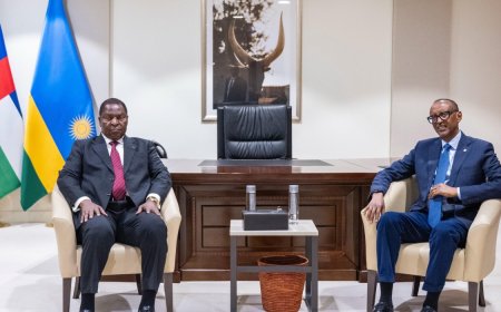 Kagame, CAR president discuss stronger bilateral ties