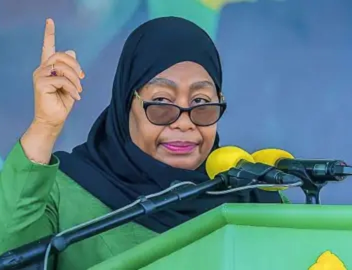 Ruto congratulates Samia Suluhu for election win, Kindiki attends swearing-in ceremony