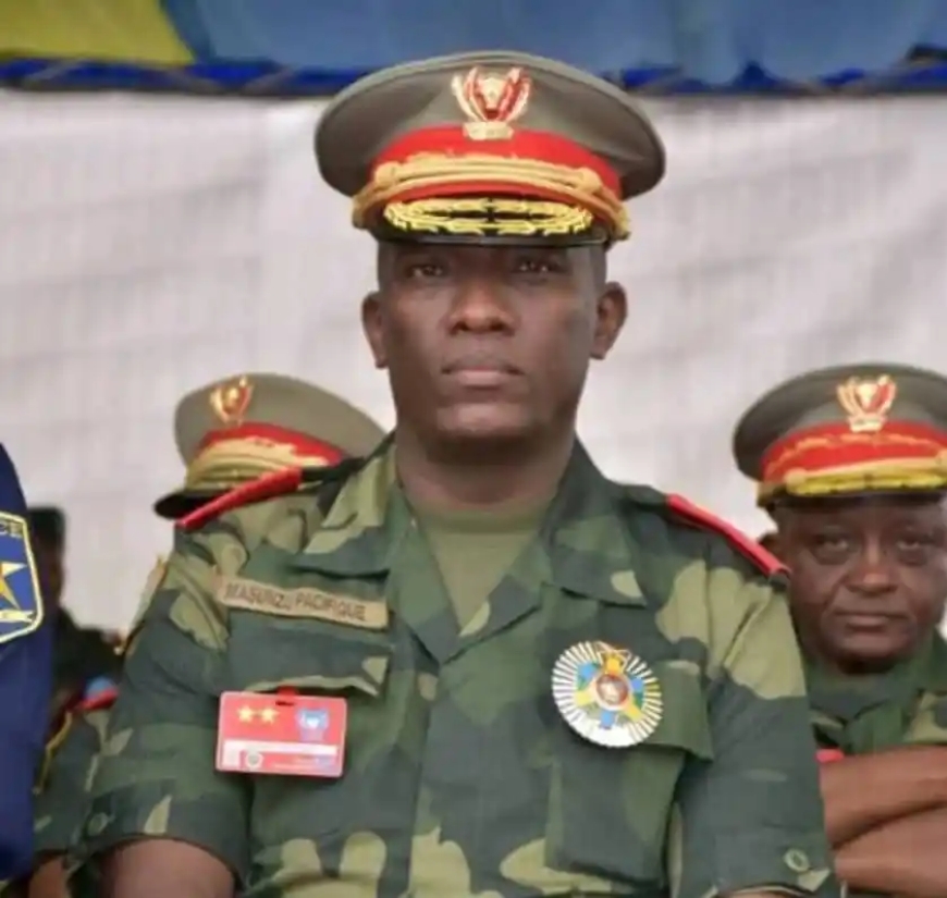 Lt. Gen. Pacifique Masunzu Arrested