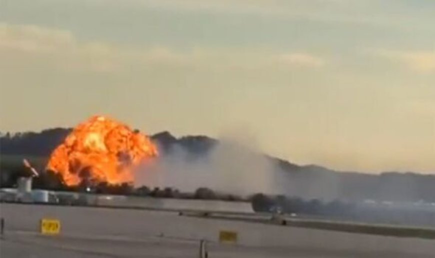 12 dead in crash after engine falls off cargo plane during takeoff in Kentucky