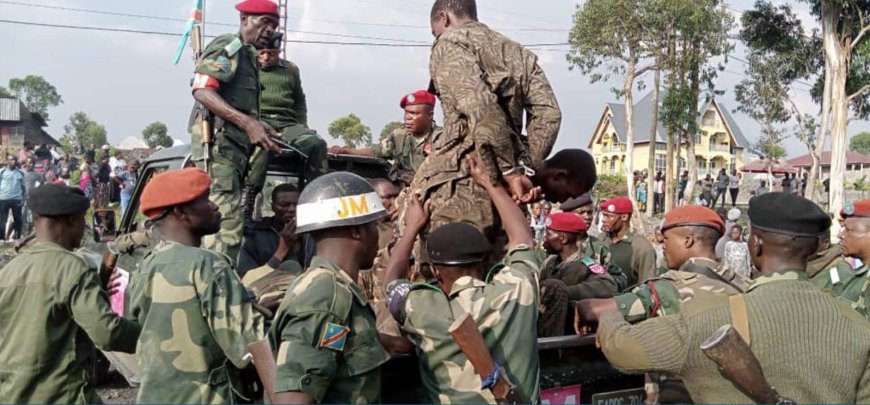 Nine senior Congolese Army Officers Arrested Over Theft of Military Food Supplies