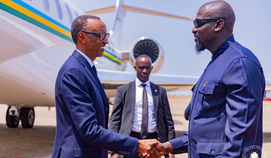 Kagame in Guinea for launch of ‘largest’ mining project