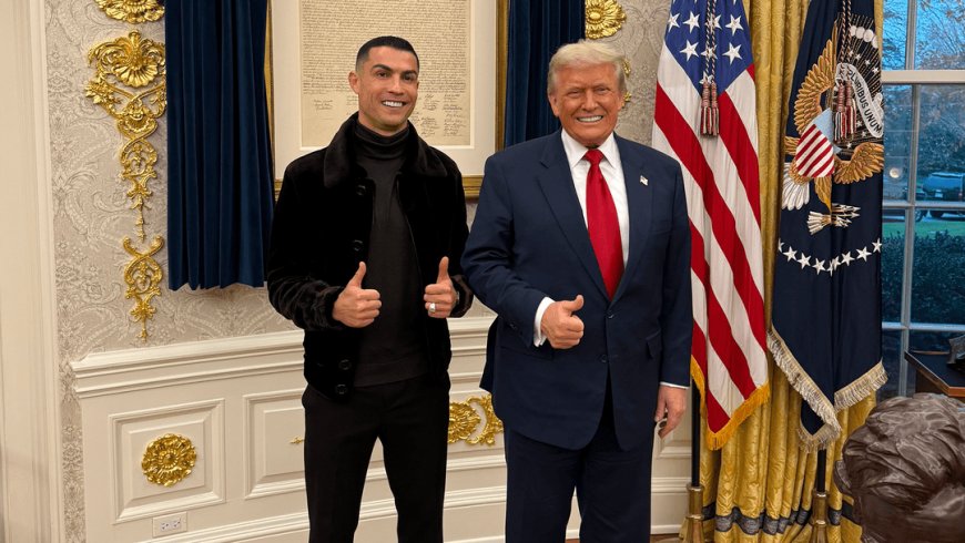 Ronaldo joins Trump’s White House gala dinner