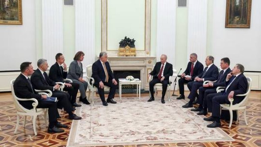 Putin meets Orban in Moscow