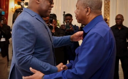 Angola’s President Declines Tshisekedi’s Request for Troops in Grand Katanga