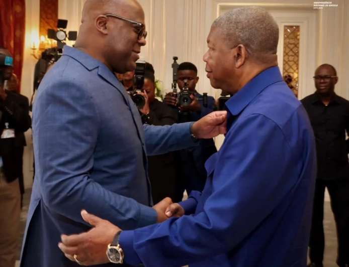 Angola’s President Declines Tshisekedi’s Request for Troops in Grand Katanga