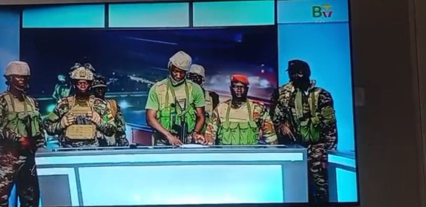 Soldiers announce apparent military coup in Benin