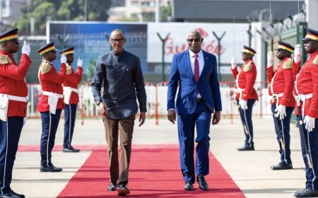 Kagame in Guinea for Doumbouya’s inauguration