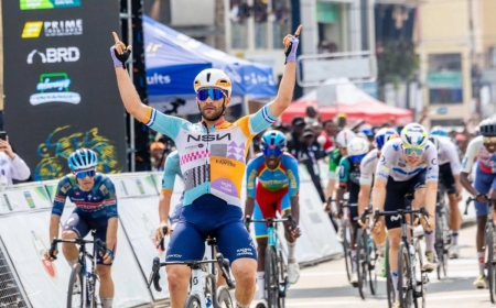 Tour du Rwanda: Einhorn claims stage 6 with sprint