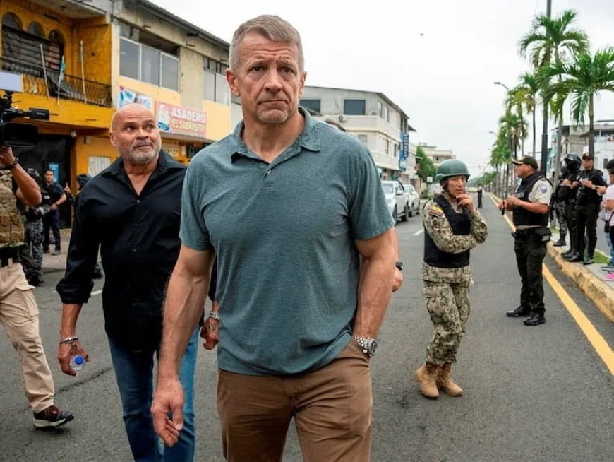 Reports Emerge Claiming M23 Detained Blackwater Founder Erik Prince in Eastern DRC