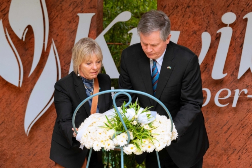 US Senator Daines pays tribute to Genocide victims