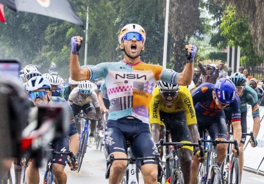 Tour du Rwanda 2026: Itamar Einhorn wins stage one in Rwamagana