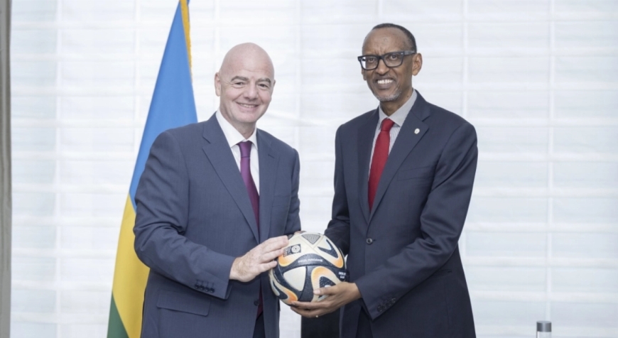 Kagame lauds FIFA’s infrastructure efforts