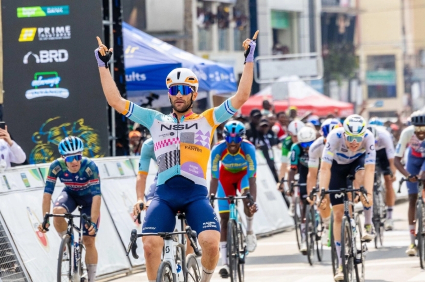 Tour du Rwanda: Einhorn claims stage 6 with sprint