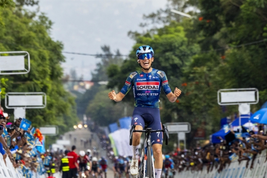 Ribeiro wins Stage 7 in Nyamirambo, Kretschy keeps yellow jersey