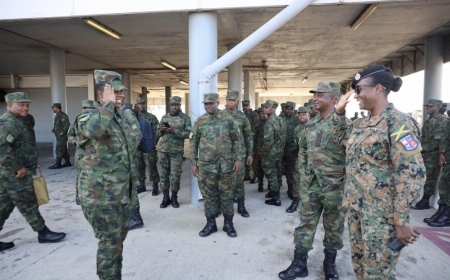 Jamaica hails RDF engineer contingent