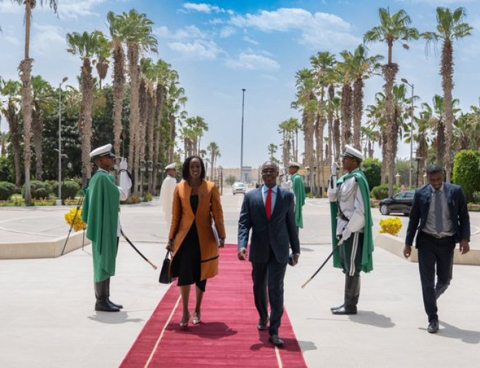 Rwanda Seeks Mauritania’s Backing for Mushikiwabo’s OIF Bid